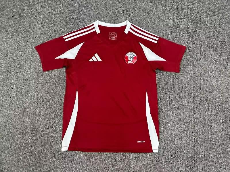 Thailand Quality(AAA) 2025 Qatar Home Soccer Jersey