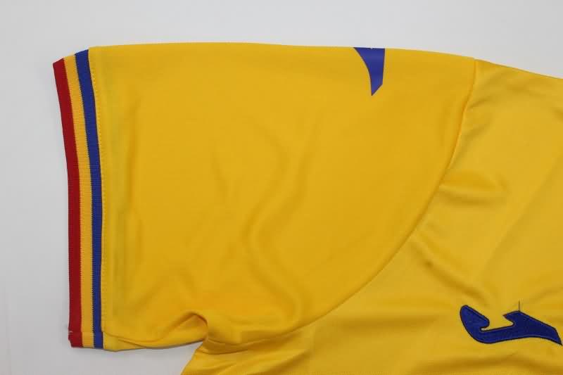 Thailand Quality(AAA) 2024 Romania Home Soccer Jersey