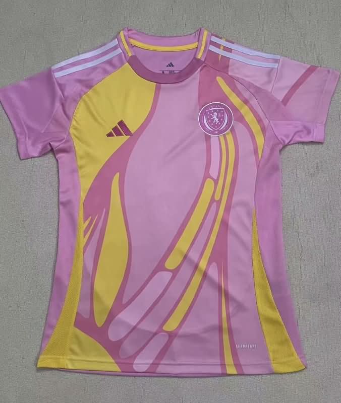 Thailand Quality(AAA) 2025 Scotland Female EURO Away Women Soccer Jersey