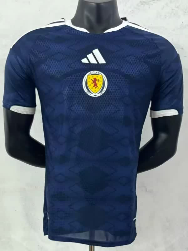 Thailand Quality(AAA) 2026 Scotland Home Soccer Jersey (Player) Thailand Quality(AAA) 2026 Scotland Home Soccer Jersey (Player)