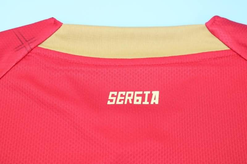 Thailand Quality(AAA) 2022 Serbia Home Soccer Jersey