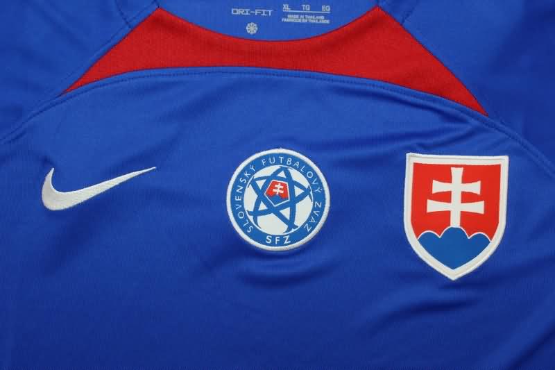 Thailand Quality(AAA) 2024 Slovakia Home Soccer Jersey