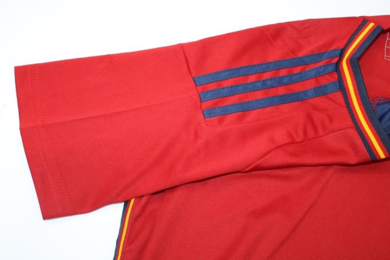 Thailand Quality(AAA) 2022 World Cup Spain Home Soccer Jersey