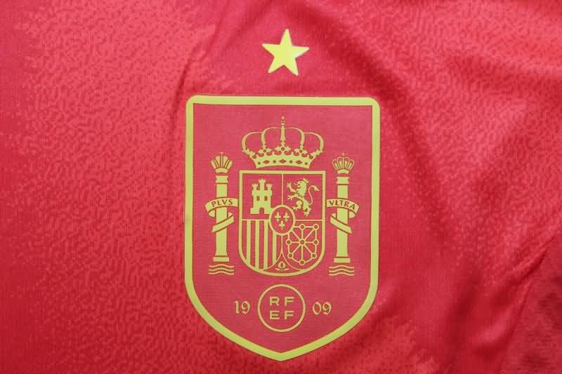 Thailand Quality(AAA) 2024 Spain Home Women Soccer Jersey