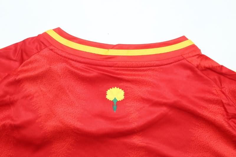 Thailand Quality(AAA) 2024 Spain Home Women Soccer Jersey