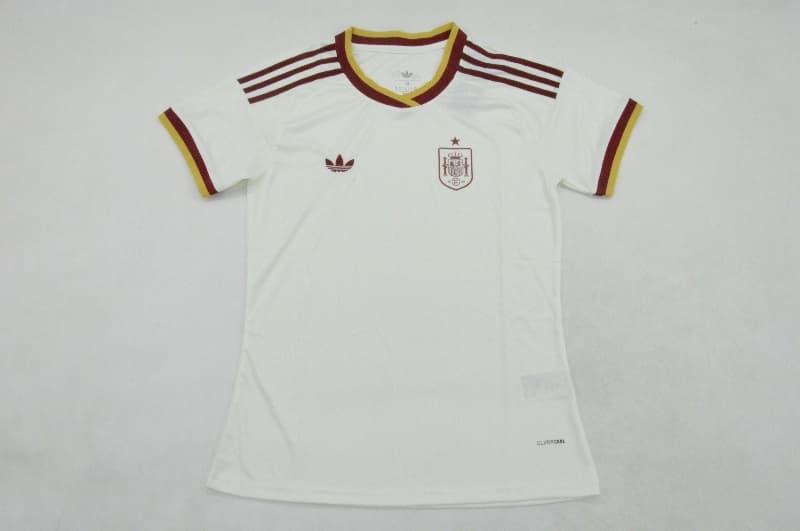 Thailand Quality(AAA) 2026 Spain World Cup Away Women Soccer Jersey Thailand Quality(AAA) 2026 Spain World Cup Away Women Soccer Jersey