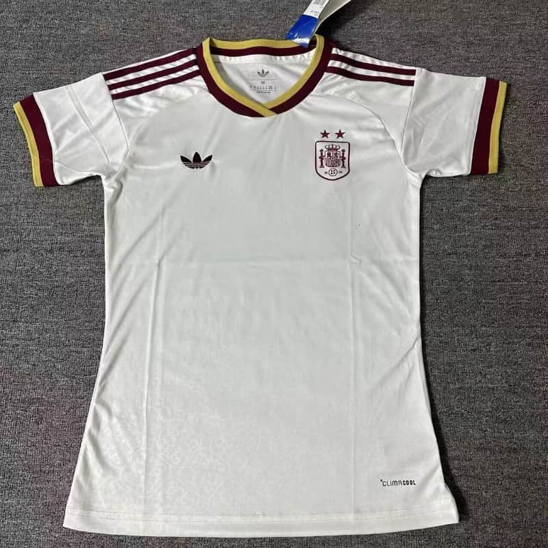 AAA Quality Spain 2026 Away Women Soccer Jersey 2 Stars AAA Quality Spain 2026 Away Women Soccer Jersey 2 Stars