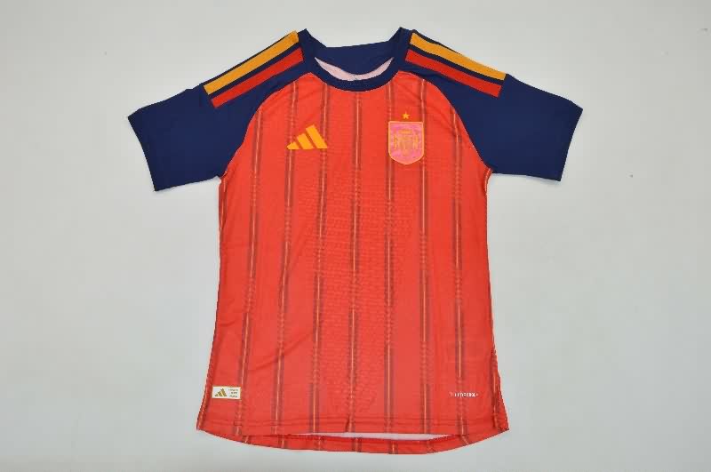 Thailand Quality(AAA) 2026 World Cup Spain Home Soccer Jersey (Player) Thailand Quality(AAA) 2026 World Cup Spain Home Soccer Jersey (Player)