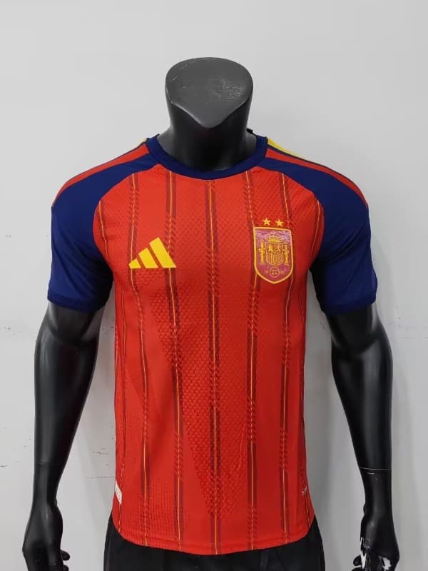 AAA Quality Spain 2026 Home Soccer Jersey 2 Stars (Player) AAA Quality Spain 2026 Home Soccer Jersey 2 Stars (Player)