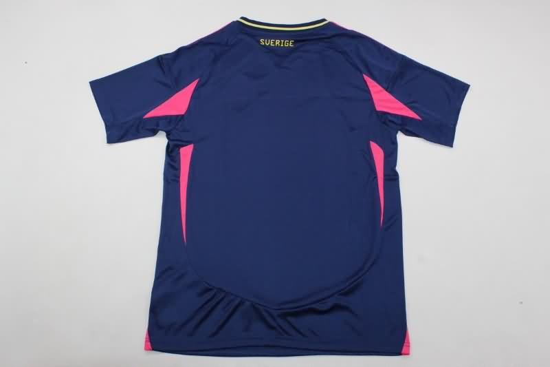 Thailand Quality(AAA) 2024 Sweden Away Soccer Jersey