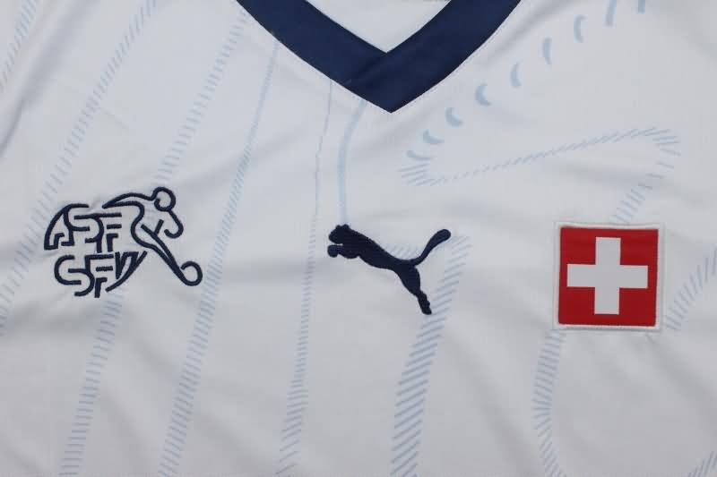 Thailand Quality(AAA) 2024 Switzerland Away Soccer Jersey