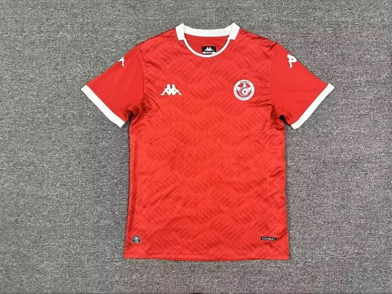 Thailand Quality(AAA) 25/26 Tunisia Home Soccer Jersey Thailand Quality(AAA) 25/26 Tunisia Home Soccer Jersey