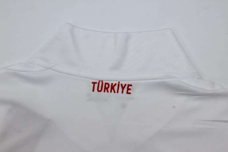 Thailand Quality(AAA) 2024 Turkey Away Soccer Jersey