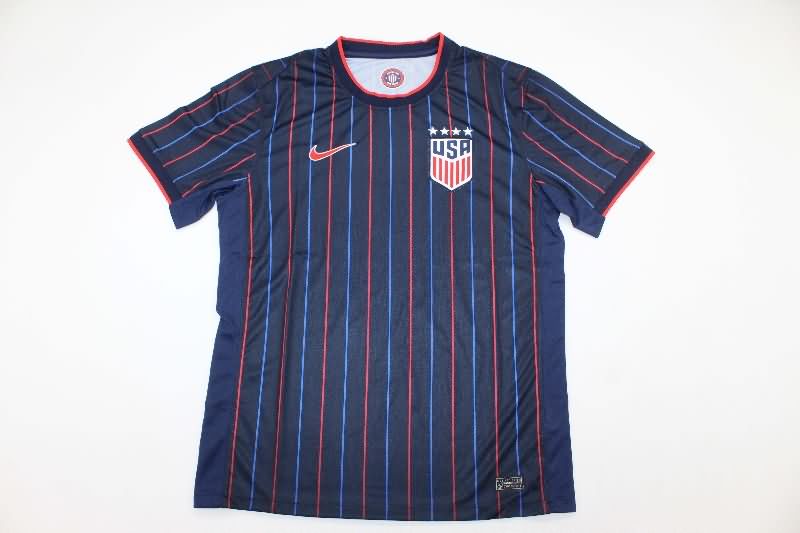 Thailand Quality(AAA) 2025 USA Away Soccer Jersey Thailand Quality(AAA) 2025 USA Away Soccer Jersey