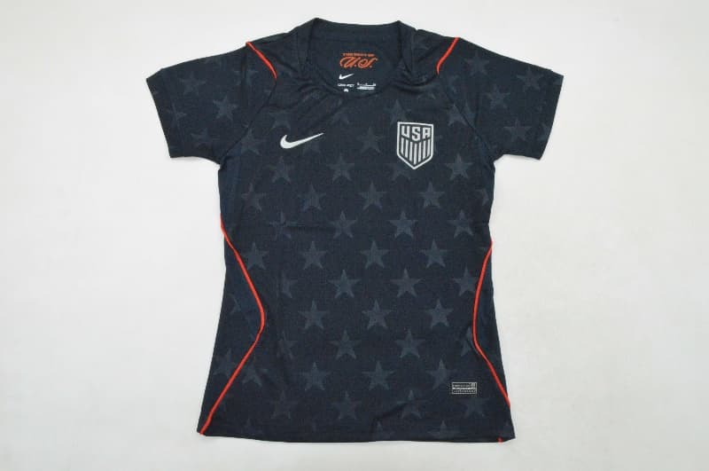 Thailand Quality(AAA) 2026 USA Away Women Soccer Jersey Thailand Quality(AAA) 2026 USA Away Women Soccer Jersey