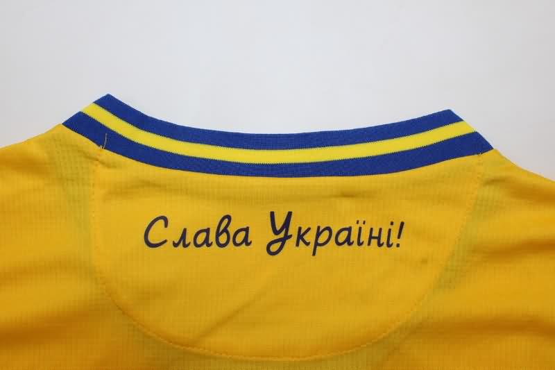 Thailand Quality(AAA) 2024 Ukraine Home Soccer Jersey