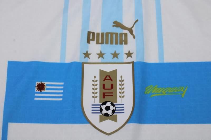 Thailand Quality(AAA) 2022 World Cup Uruguay Away Soccer Jersey(Player)