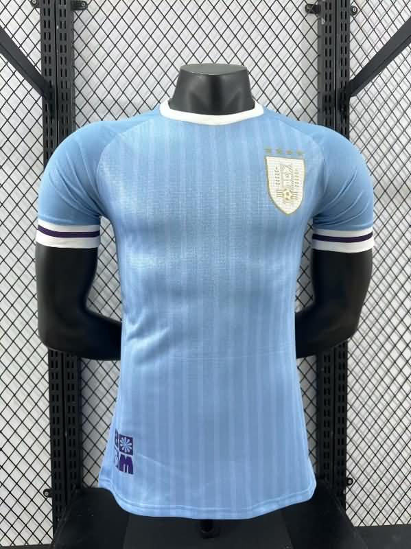 Thailand Quality(AAA) 2024 Uruguay Copa America Home Soccer Jersey (Player)