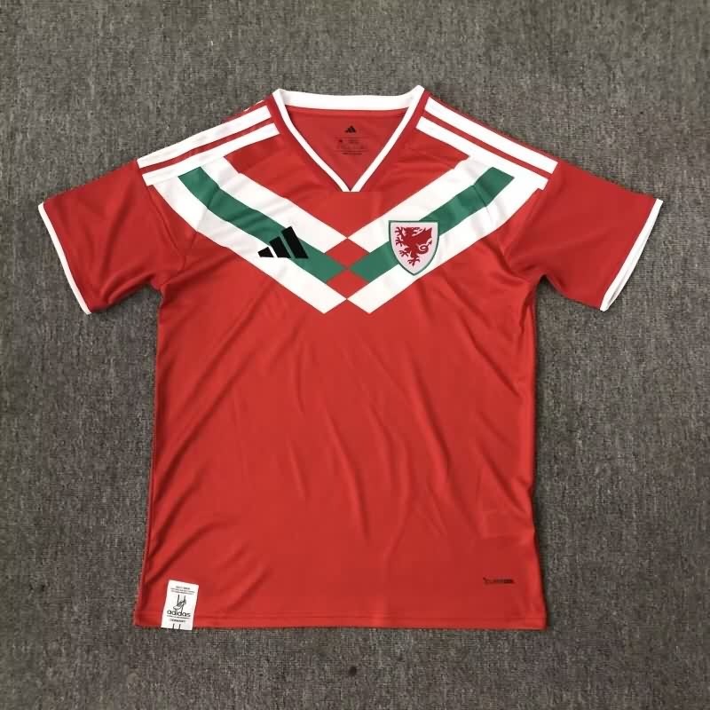 Thailand Quality(AAA) 2026 Wales Red Soccer Jersey Thailand Quality(AAA) 2026 Wales Red Soccer Jersey