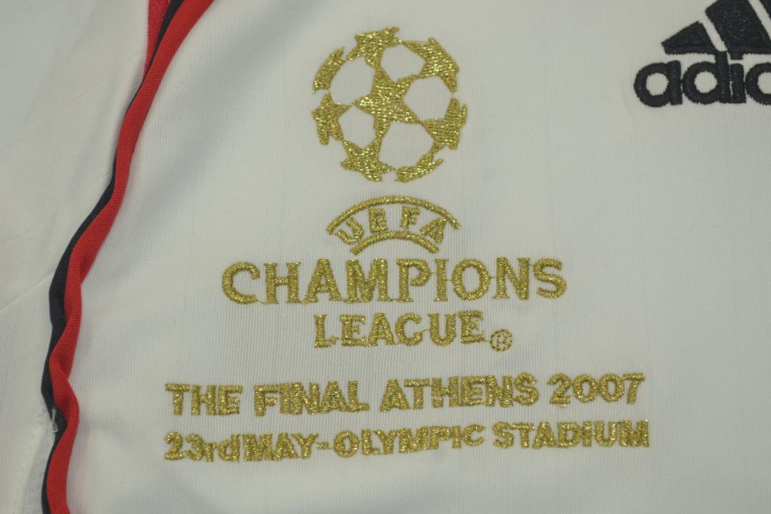 Thailand Quality(AAA) 2006/07 AC Milan Away Final Retro Soccer Jersey