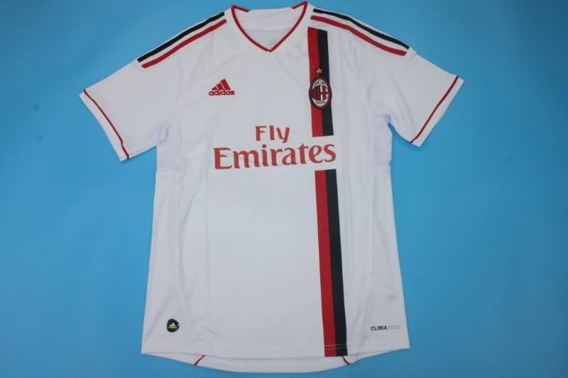 Thailand Quality(AAA) 2011/12 AC Milan Away Retro Soccer Jersey