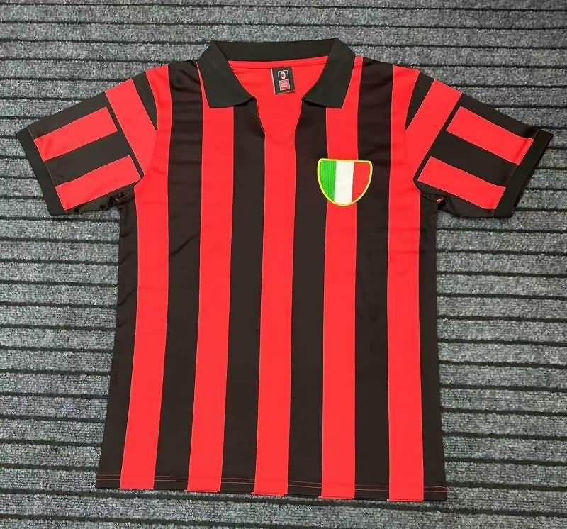 Thailand Quality(AAA) 1963 AC Milan Home Retro Soccer Jersey