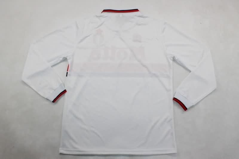 Thailand Quality(AAA) 1993/94 AC Milan Away Long Sleeve Retro Soccer Jersey