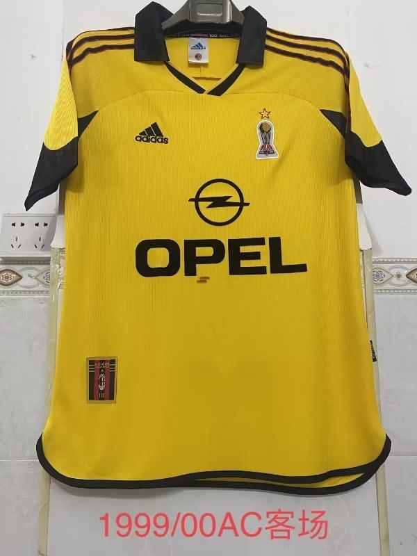 Thailand Quality(AAA) 1999/00 AC Milan Special Retro Soccer Jersey