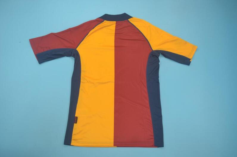 Thailand Quality(AAA) 2001/02 AS Roma Home Retro Soccer Jersey