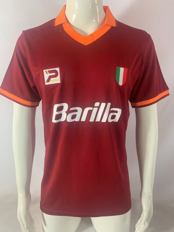 Thailand Quality(AAA) 1983/84 AS Roma Home Retro Soccer Jersey Thailand Quality(AAA) 1983/84 AS Roma Home Retro Soccer Jersey