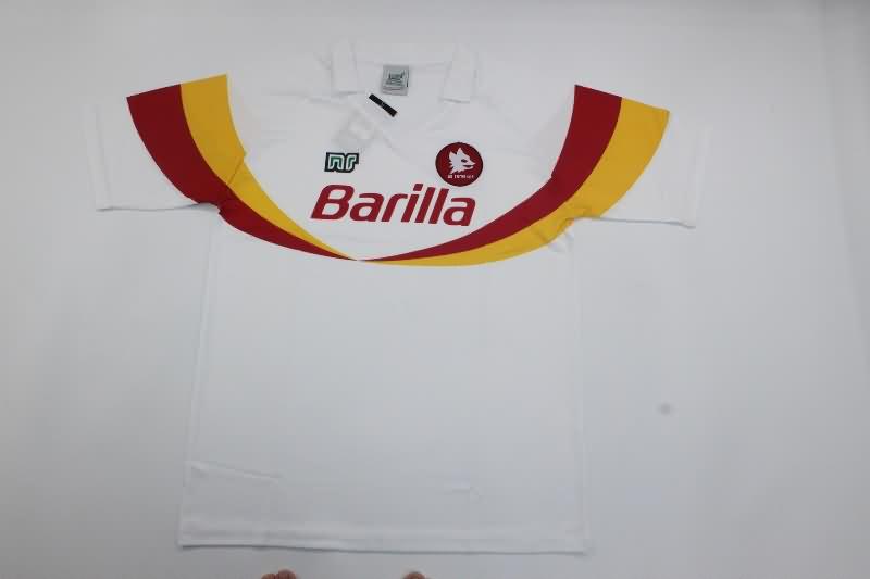 Thailand Quality(AAA) 1990/91 AS Roma Away Retro Soccer Jersey