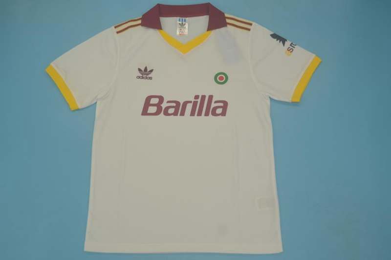 Thailand Quality(AAA) 1991/92 AS Roma Away Retro Soccer Jersey