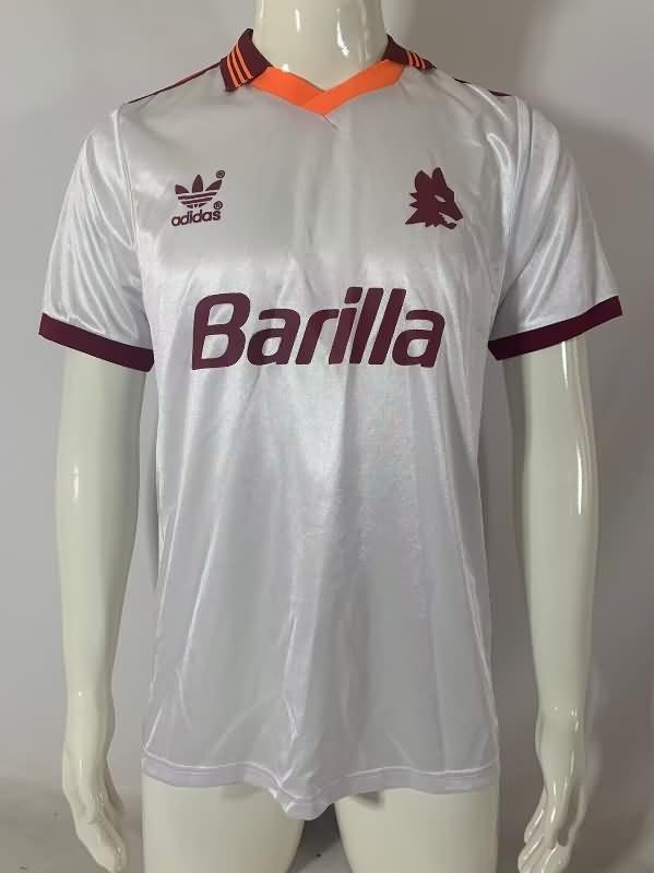 Thailand Quality(AAA) 1992/94 AS Roma Away Retro Soccer Jersey