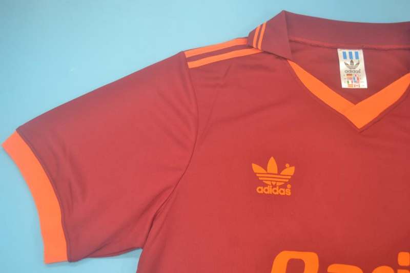 Thailand Quality(AAA) 1992/94 AS Roma Home Retro Soccer Jersey