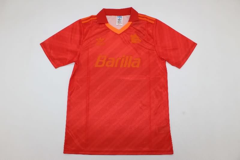 Thailand Quality(AAA) 1992/94 AS Roma Home Retro Soccer Jersey 02 Thailand Quality(AAA) 1992/94 AS Roma Home Retro Soccer Jersey 02