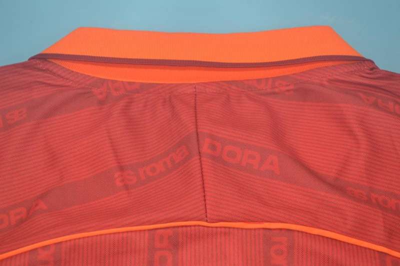 Thailand Quality(AAA) 1999/00 AS Roma Home Retro Soccer Jersey
