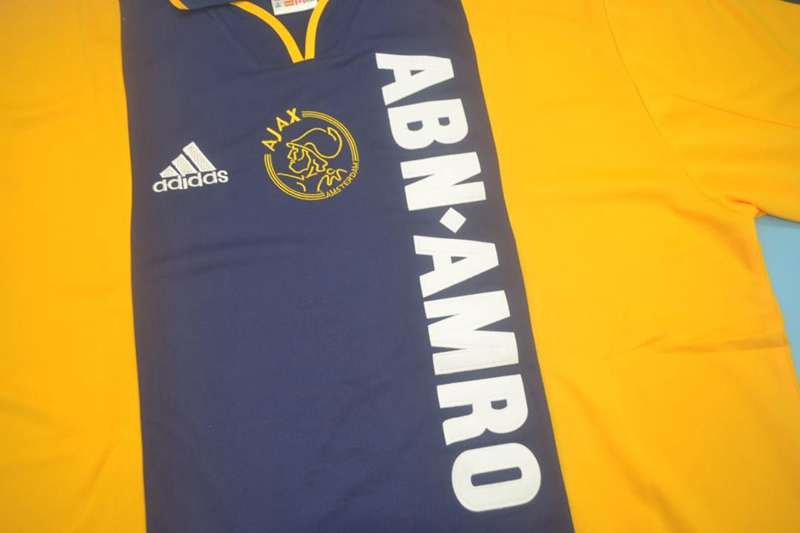 Thailand Quality(AAA) 2000/01 Ajax Away Retro Soccer Jersey