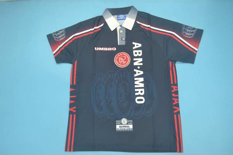Thailand Quality(AAA) 1997/98 Ajax Away Retro Soccer Jersey