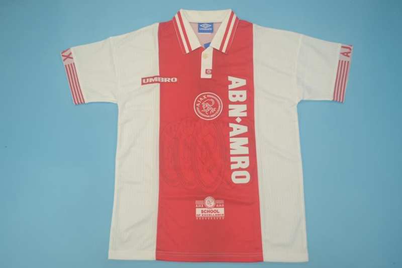 Thailand Quality(AAA) 1997/98 Ajax Home Retro Soccer Jersey