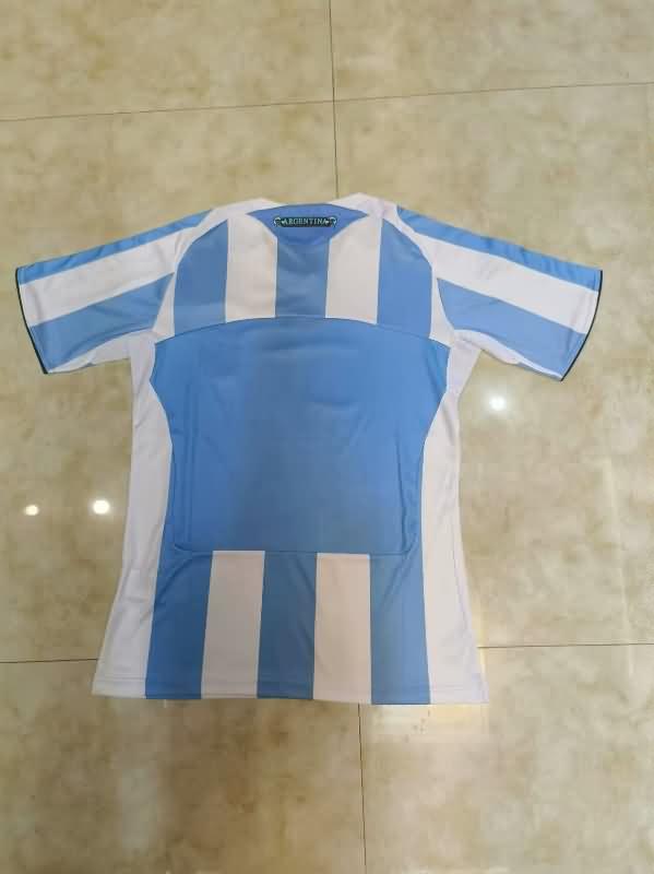 Thailand Quality(AAA) 2008/10 Argentina Home Retro Soccer Jersey