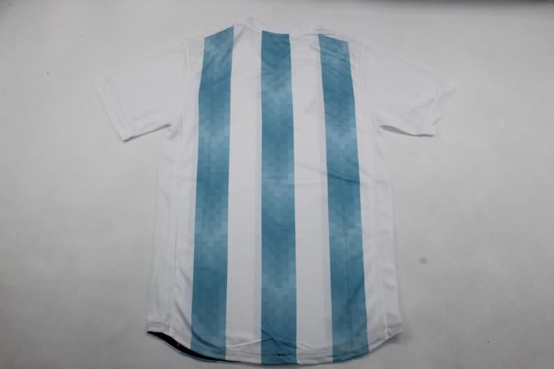 Thailand Quality(AAA) 2018/19 Argentina Home Retro Soccer Jersey (Player)