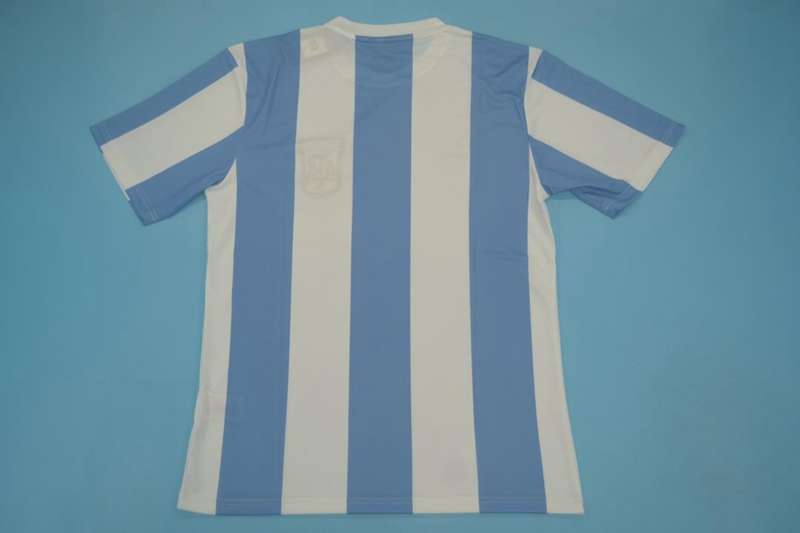 Thailand Quality(AAA) 1985 Argentina Home Retro Soccer Jersey