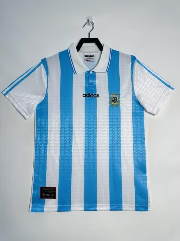 Thailand Quality(AAA) 1994 Argentina Home Retro Soccer Jersey