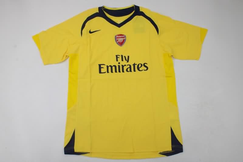 Thailand Quality(AAA) 2006/07 Arsenal Away Retro Soccer Jersey