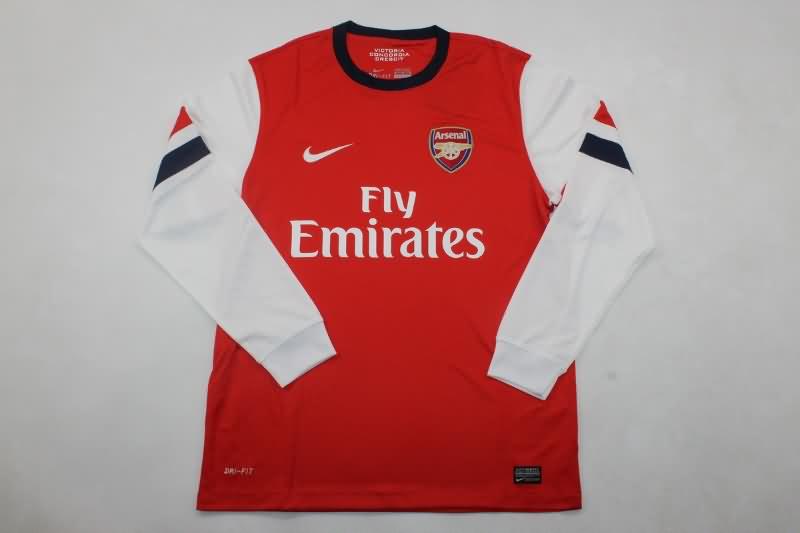 Thailand Quality(AAA) 2012/13 Arsenal Home Long Retro Soccer Jersey