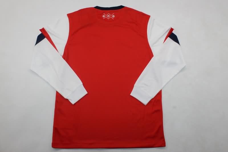 Thailand Quality(AAA) 2012/13 Arsenal Home Long Retro Soccer Jersey