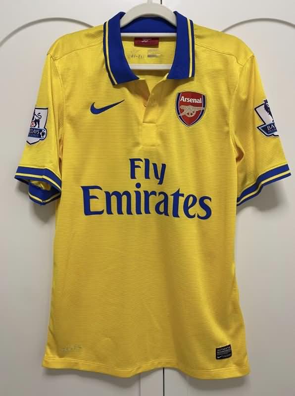 Thailand Quality(AAA) 2013/14 Arsenal Away Retro Soccer Jersey