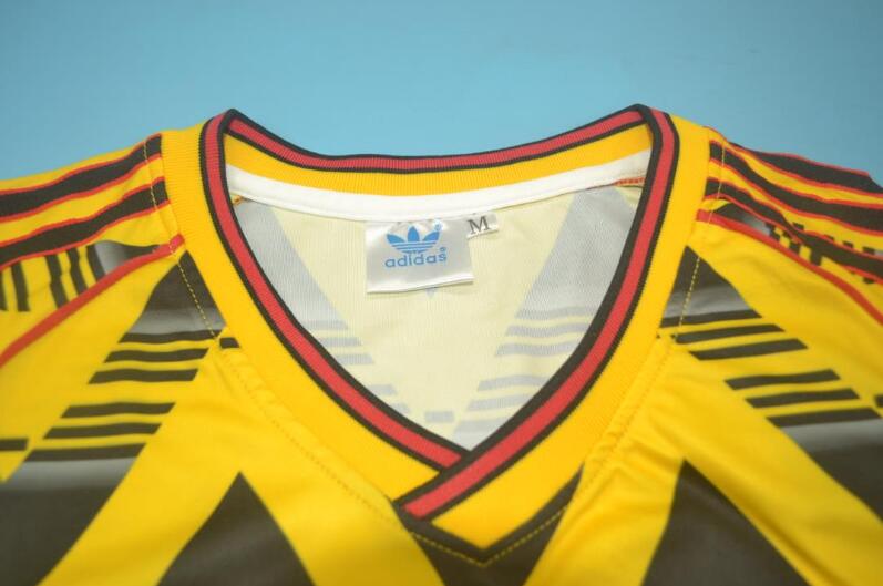Thailand Quality(AAA) 1991/93 Arsenal Away Retro Soccer Jersey