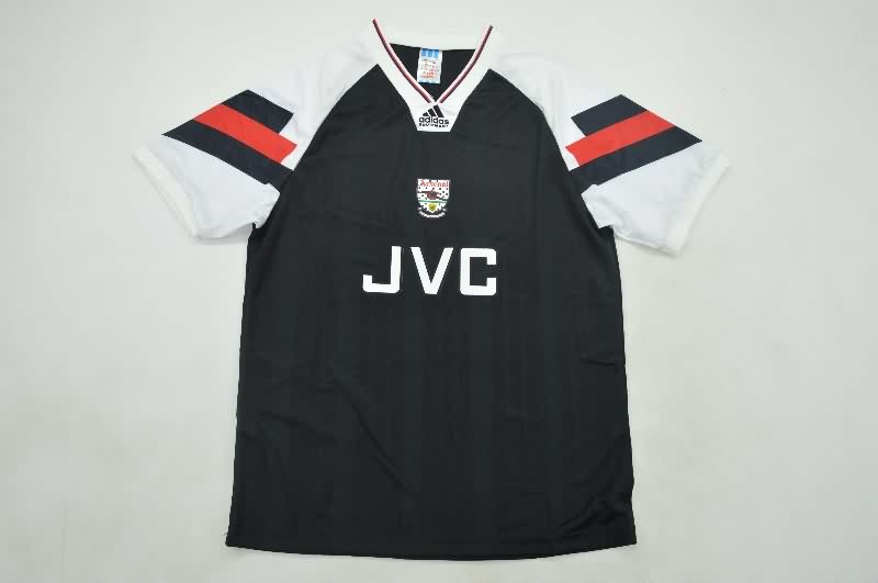 Thailand Quality(AAA) 1992/94 Arsenal Black Retro Soccer Jersey Thailand Quality(AAA) 1992/94 Arsenal Black Retro Soccer Jersey