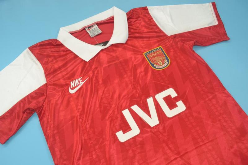 Thailand Quality(AAA) 1994/95 Arsenal Home Retro Soccer Jersey